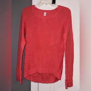 Aeropostale Coral colored sweater